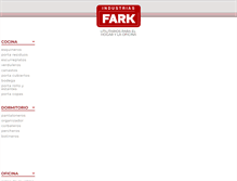 Tablet Screenshot of industriasfark.com.ar